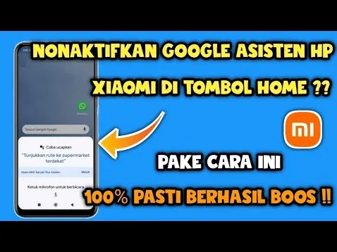 Cara Menonaktifkan Asisten Google Di Smartwatch Xiaomi Dengan Mudah Dan Cepat