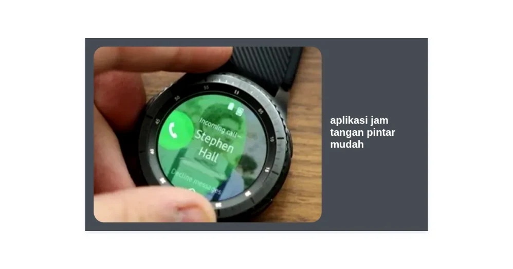 Rekomendasi Jam Tangan Pintar Untuk Manajer Yang Butuh Notifikasi Email Efisiensi Kerja Dalam Genggaman