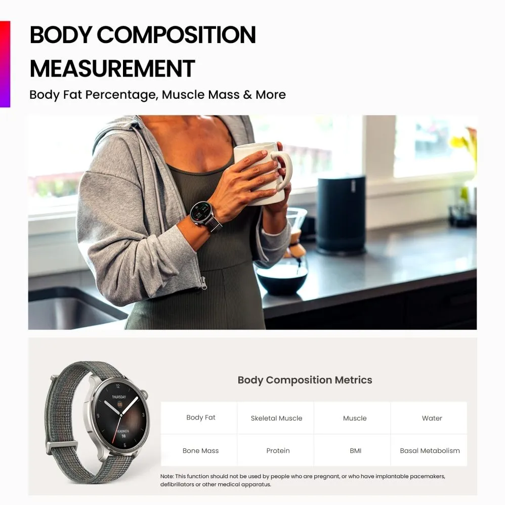Rekomendasi Smartwatch Dengan Fitur Body Composition Measurement Terbaik